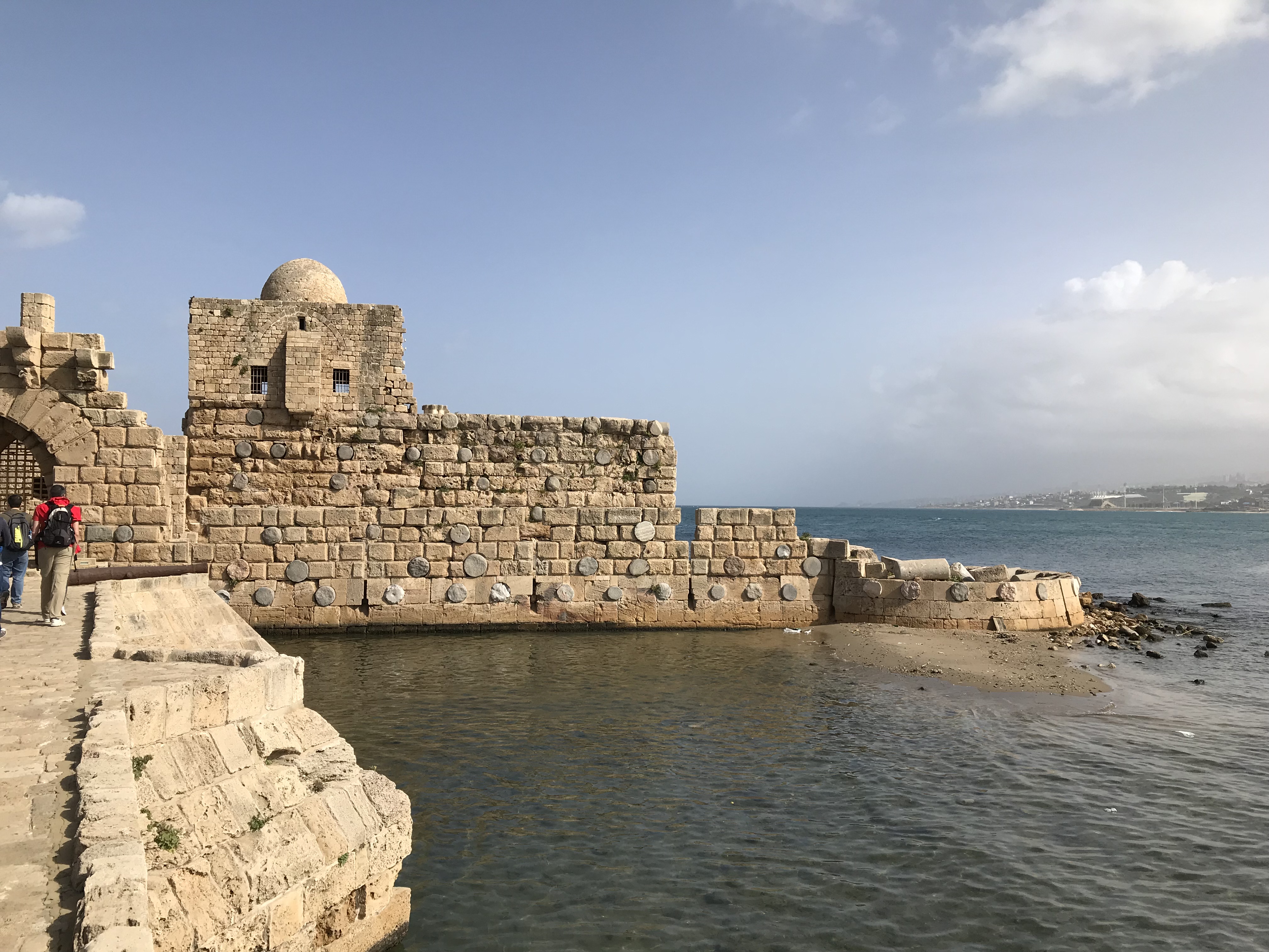 Château sur la mer à Saïda